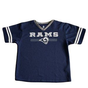 NFL Los Angeles Rams Youth Spirit Jersey‎ Mesh Shirt Size Small 6/7